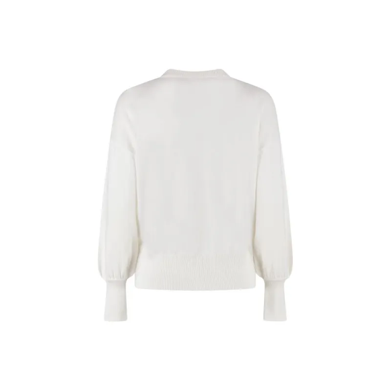 LOVE MOSCHINO SS22 Sweater Women's White-1