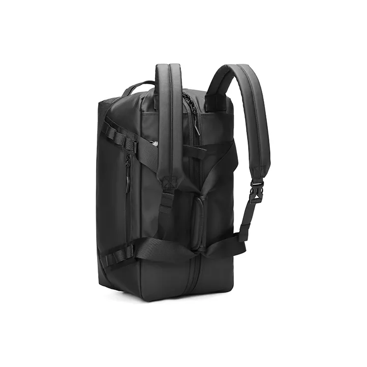 OUTWALK Oxford Gym Bag Portable Crossbody Bag Shoulder Bag Travel Bag Regular Men's Black-4