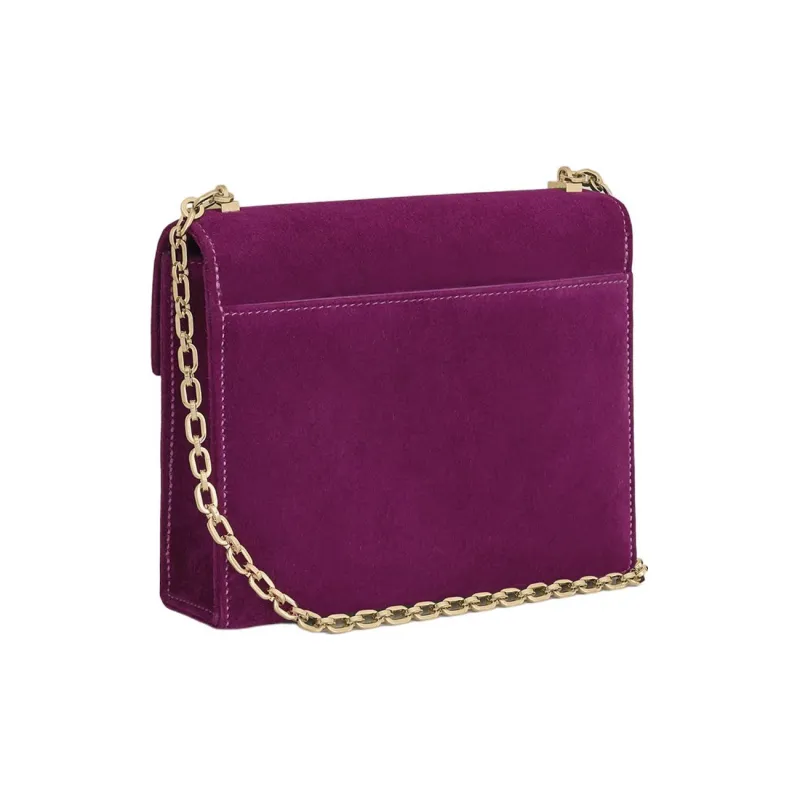 HERMES Verrou Doblis Calfskin Handgun Bag Shoulder Bag Crossbody Bag Mini Women's P9 Anemone Sea Cucumber Purple-1