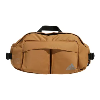 Adidas Polyester Fanny Pack Regular Unisex Ginger Yellow & Wheat Brown