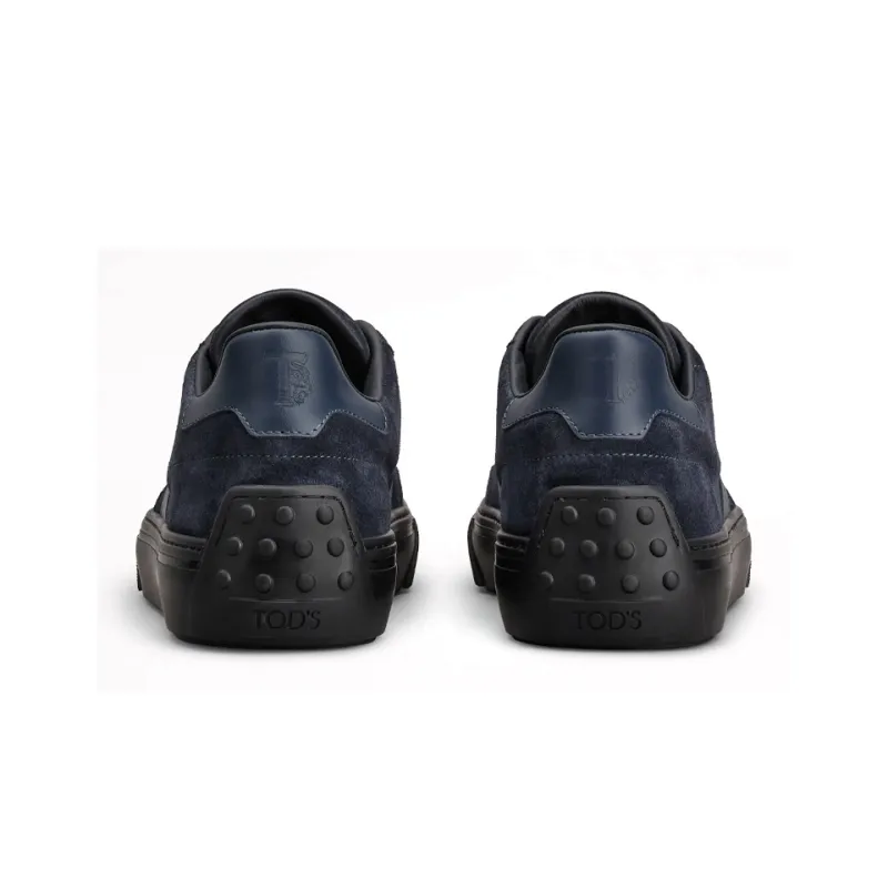 TOD'S Logo Embossed Panelled Sneakers-3