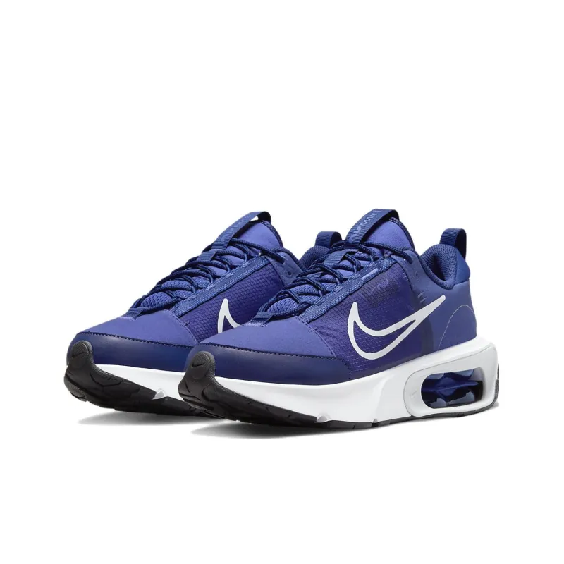 Nike Air Max INTRLK Cushioning, Slip Resistant, Abrasion Resistant, Breathable Low Top Sports Casual Shoes Women's Blue-2