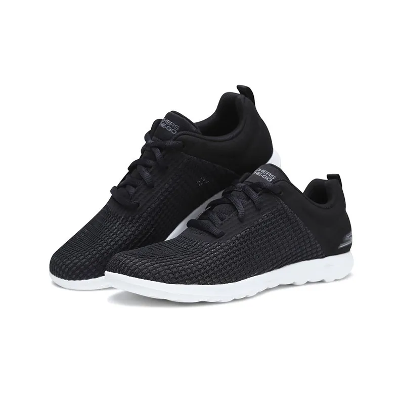 Skechers GO WALK Lite Casual Shoes Women's Low-Top Black/White-2