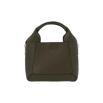 Furla Gilda Leather Tote Shoulder Bag, Crossbody Bag, Handbag Mini Women's Green