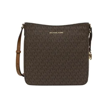 MICHAEL KORS Canvas Messenger Bag Shoulder Bag Crossbody Bag Regular Women's Brown