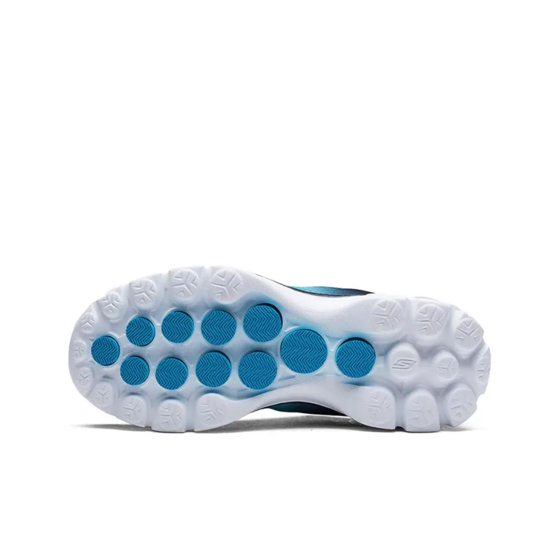 Skechers Go Walk 3 Casual Shoes Women's Low Top Marine Blue/Light Green-3