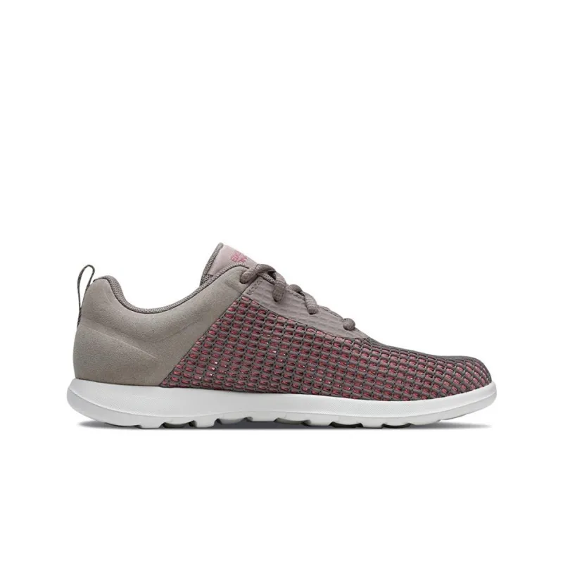 Skechers GO WALK Lite Casual Shoes Women's Low-Top Natural/Pink-1