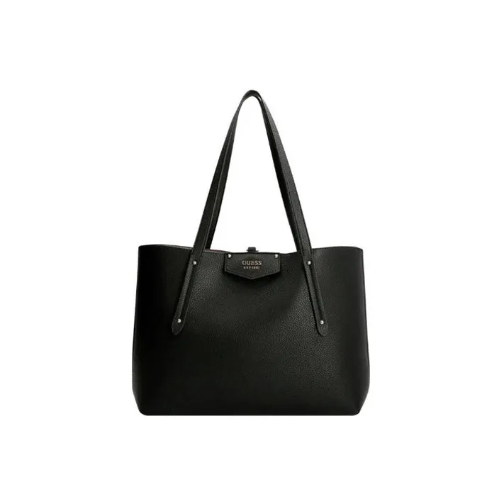 GUESS PU Combo Bag, Shoulder Bag, Handbag Regular Women's Black-1