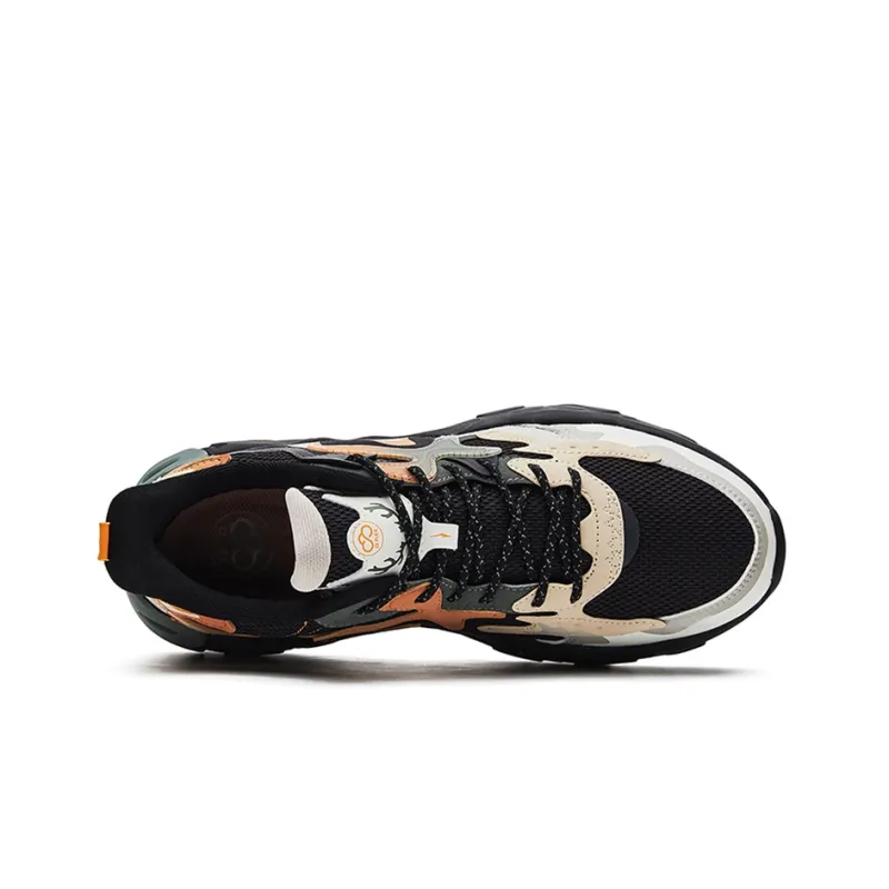 Erke Shock Absorbers With Slip Resistant And Abrasion Resistant Properties Low Top Casual Shoes Men's-2