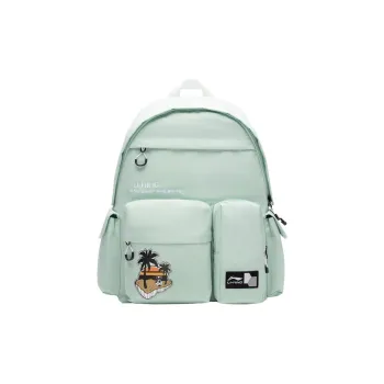 LiNing Fabric Backpack Unisex Eggshell Blue Eggshell Blue