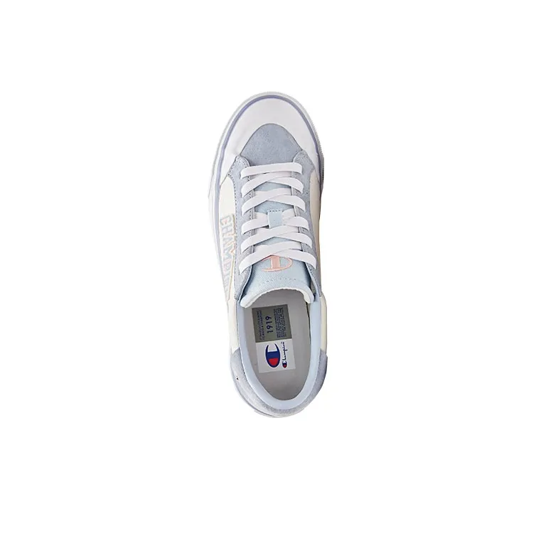 Champion Campus Star 1.0 Campus Collection Star Shoes Low Top Skateboard Shoes Women's Blue White-2