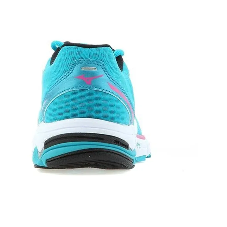 Mizuno Wave Connect Cushioning Anti-Slip And Wear-Resistant Low-Top Running Shoes Women's Blue White-3