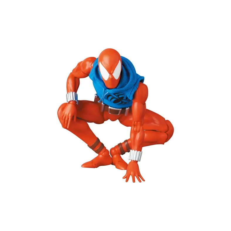 Medicom Toy Spider Man MAFEX No. 186 Scarlet Comic Version Action Figures 15.5cm-5