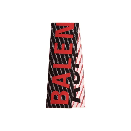 Balenciaga Knit Scarves Women's Black