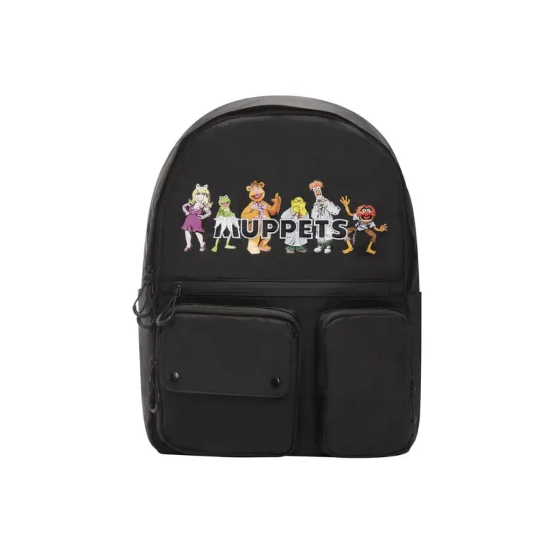 LiNing Marvel, Collaboration Fabric Backpack Regular Unisex Pure Black-0