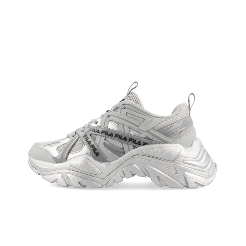 FILA Electrove Casual Shoes Women's Low-Top Silver-0