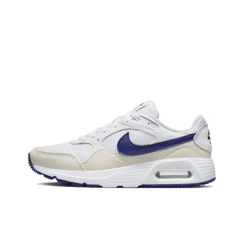 Nike Air Max SC Running Shoes Women's Low-Top White/Blue