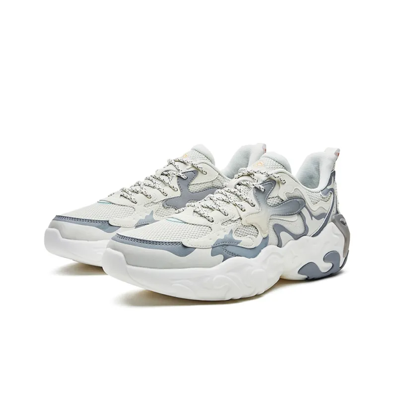 Erke Shock Absorbers With Slip Resistant And Abrasion Resistant Properties Low Top Casual Shoes Men's-1