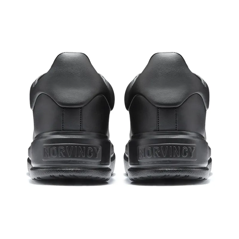 NORVINCY Stylish Skateboarding Shoes Unisex Black-4