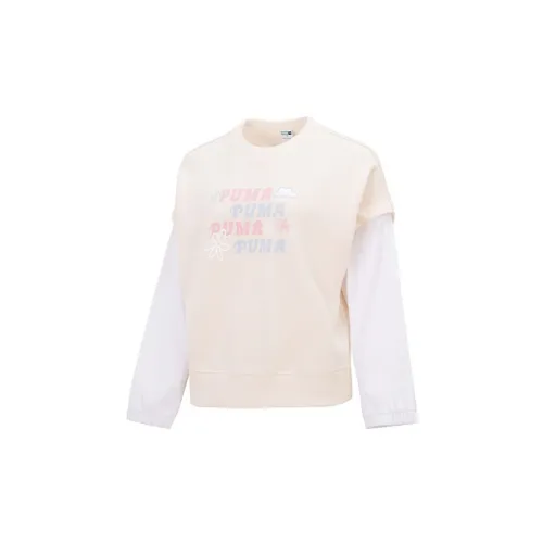 PUMA Sweatshirts Women's Off White