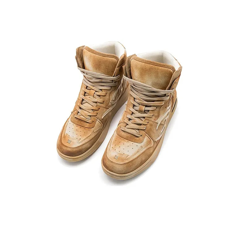 Misbhv Panel-detail Suede Sneakers-2
