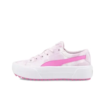 PUMA Platform Kaia Hazy Summer Anti-Slip Wear-Resistant Low-Top Skateboard Shoes Women's Pink White