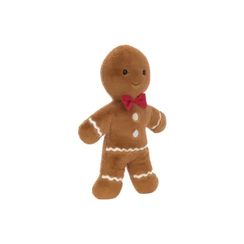 JELLYCAT Jolly Gingerbread Fred Plush Toy
