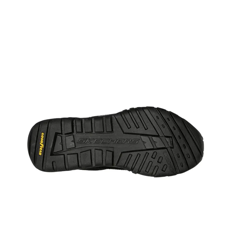 Skechers ARCH FIT RECON Cushioned Anti-Slip Wear-Resistant And Water-Resistant Mid-Top Trekking Shoes Women's Black-4