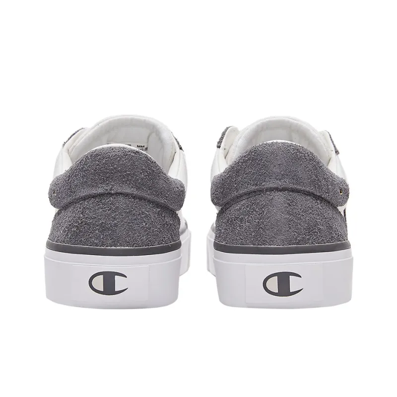 Champion Campus Star 1.0 Campus Collection, Star Kid Shoes Low Top Skateboard Shoes Women's Gray White-3