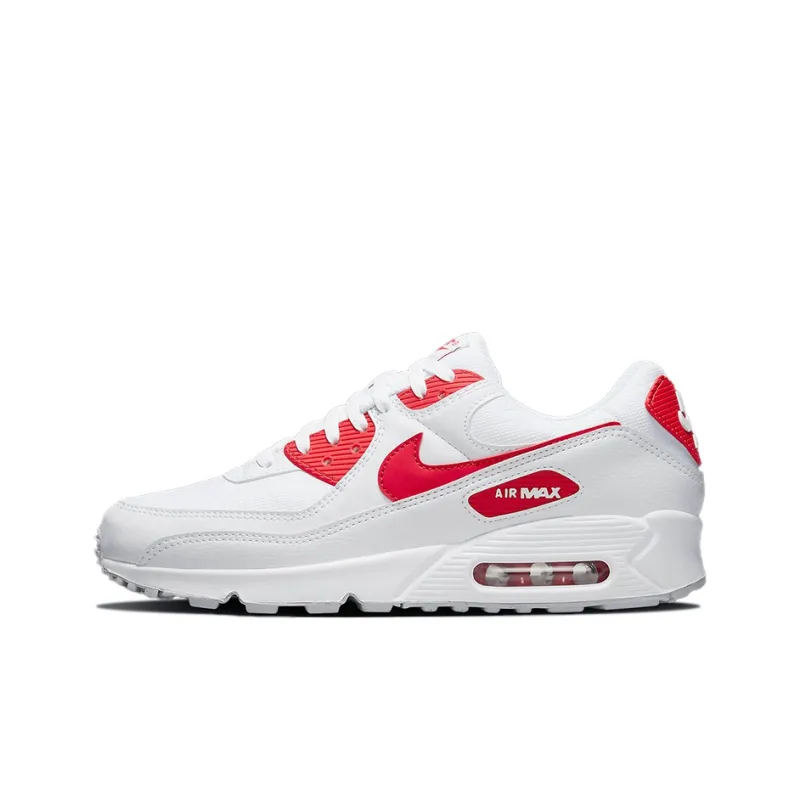 Nike Air Max 90 White University Red-0