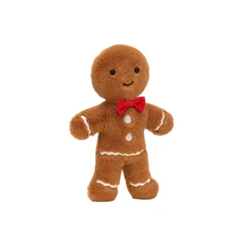 JELLYCAT Jolly Gingerbread Fred Plush Toy