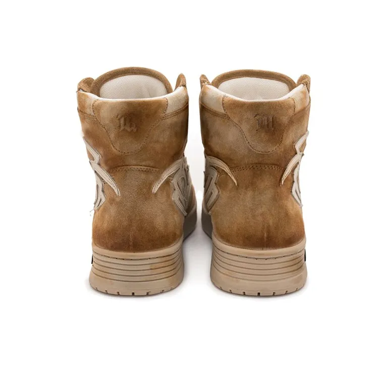 Misbhv Panel-detail Suede Sneakers-3