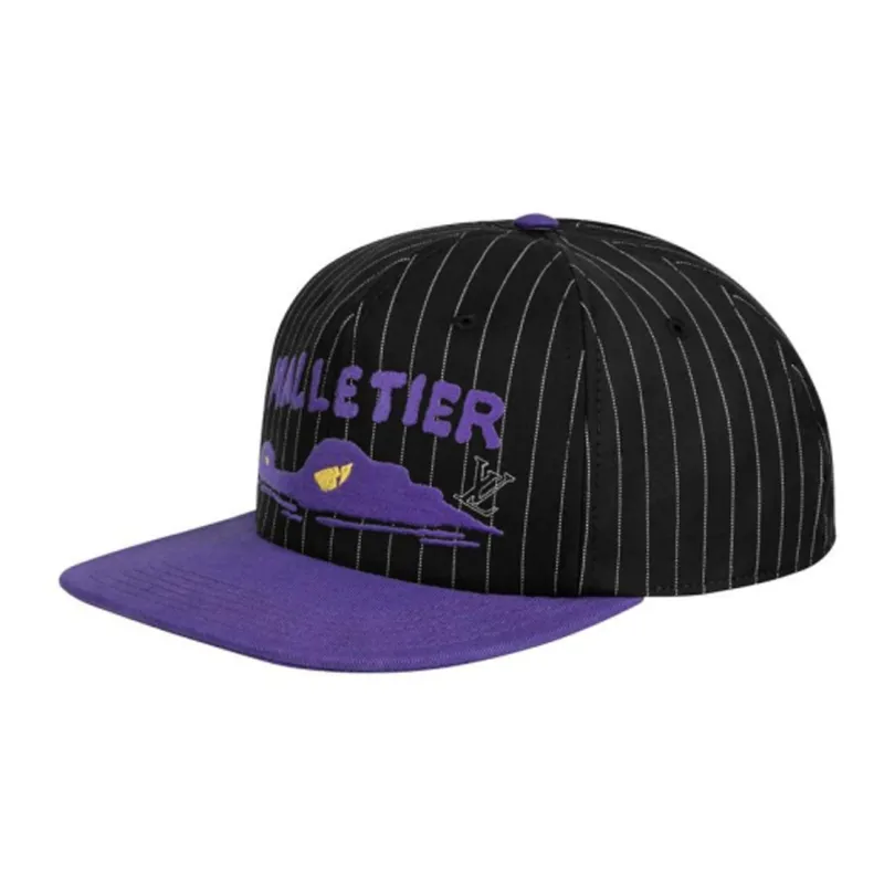LOUIS VUITTON Black/Purple Baseball Caps Unisex-0