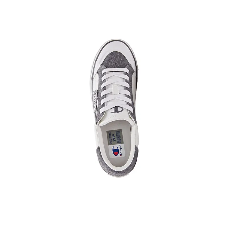 Champion Campus Star 1.0 Campus Collection, Star Kid Shoes Low Top Skateboard Shoes Women's Gray White-2