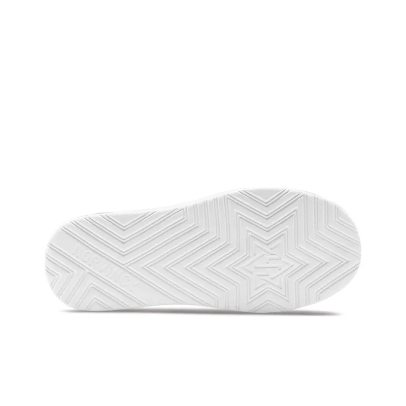 NORVINCY Versatile White Sneakers Low Top Commute Walking Shoes Skateboard Shoes Unisex White-5