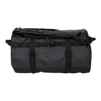 THE NORTH FACE BASE CAMP Fabric Gym Bag, Travel Bag, Double Shoulder Handbag, Shoulder Bag Regular Unisex Pure Black