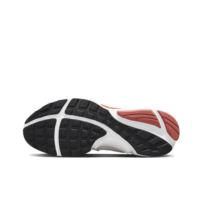 Nike Air Presto Cushioning Anti-Slip And Wear-Resistant Low-Top Casual Shoes GS White Orange-5