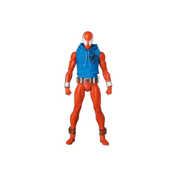 Medicom Toy Spider Man MAFEX No. 186 Scarlet Comic Version Action Figures 15.5cm-0