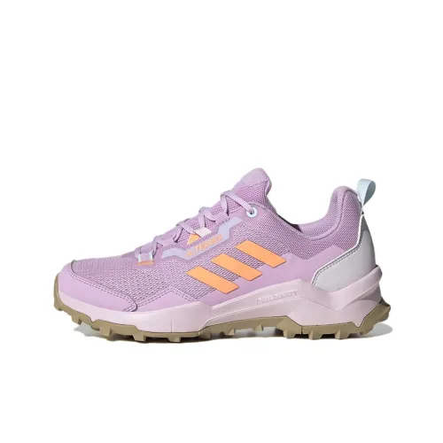 Adidas Terrex Ax4 Hiking / Trekking Shoes Women's Low-Top Pink/Orange/White