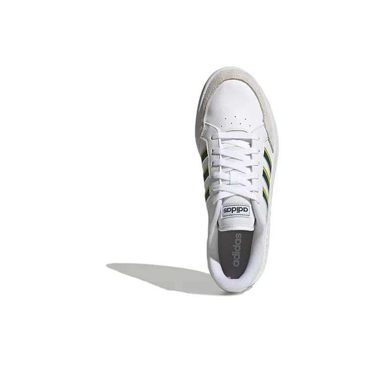 Adidas Neo Breaknet Court Lifestyle Shoes 'Collegiate Green Impact Yellow'-4