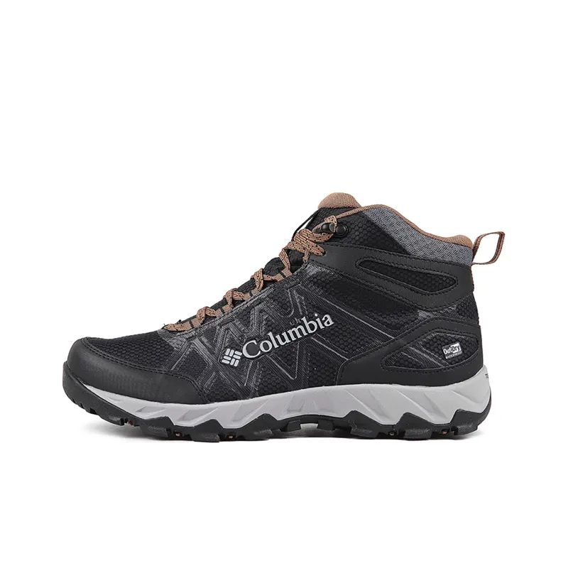 Columbia Peakfreak X2 Cushioning Slip Resistant Waterproof High Top Outdoor Shoes Men's Black-0
