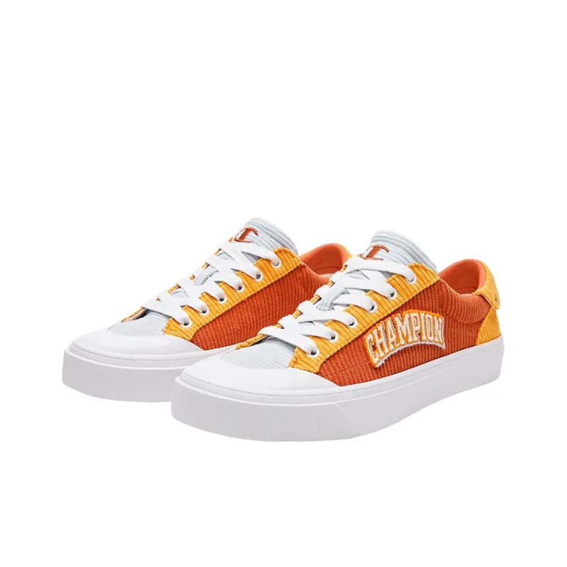 Champion Campus Star 1.0 Campus Collection Low-Top Skateboard Shoes Men's Orange-1
