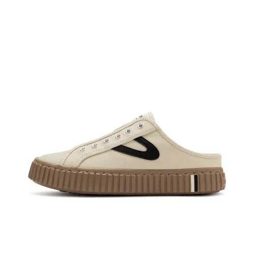 TRETORN Campos Slide Low-Top Skateboard Shoes Unisex Greige