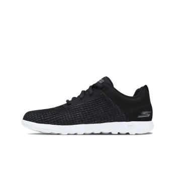 Skechers GO WALK Lite Casual Shoes Women's Low-Top Black/White