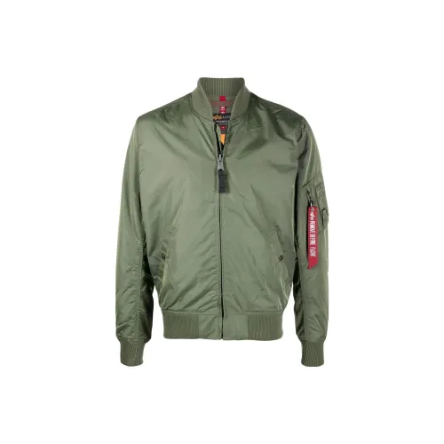 Alpha Industries Jackets Men Green