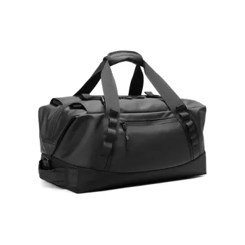 OUTWALK Oxford Gym Bag Portable Crossbody Bag Shoulder Bag Travel Bag Regular Men's Black