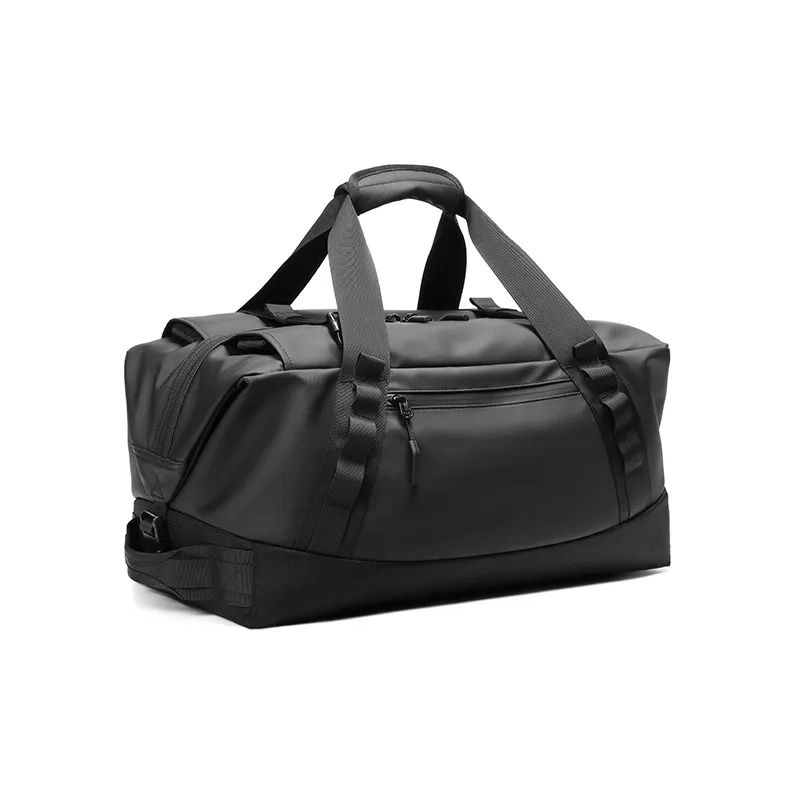 OUTWALK Oxford Gym Bag Portable Crossbody Bag Shoulder Bag Travel Bag Regular Men's Black-0