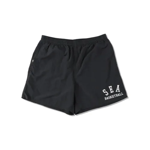 WIND AND SEA Casual Shorts Men Black