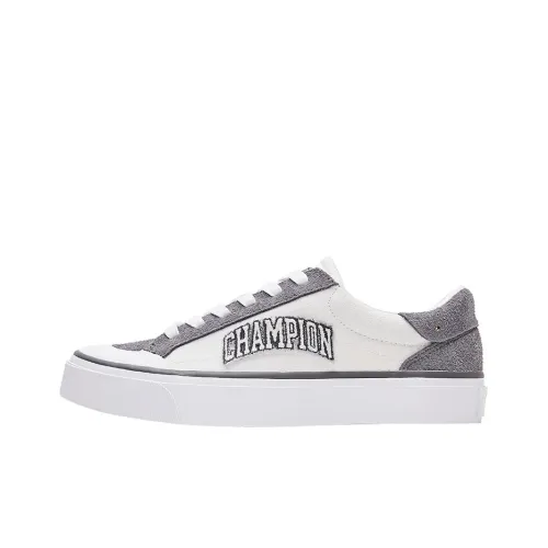 Champion Campus Star 1.0 Skateboard Shoes Women's Low-Top Daystone Gray/Freesia White