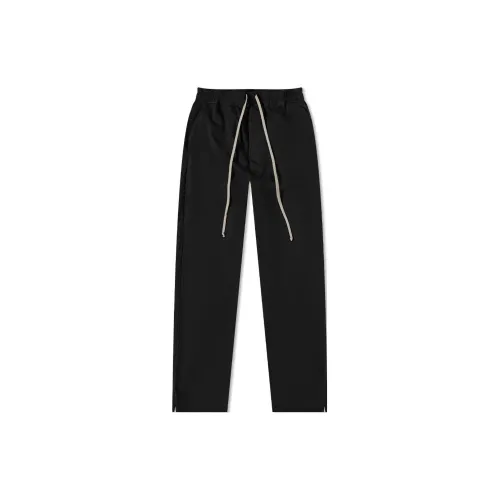 RICK OWENS Knitted Sweatpants Men Black